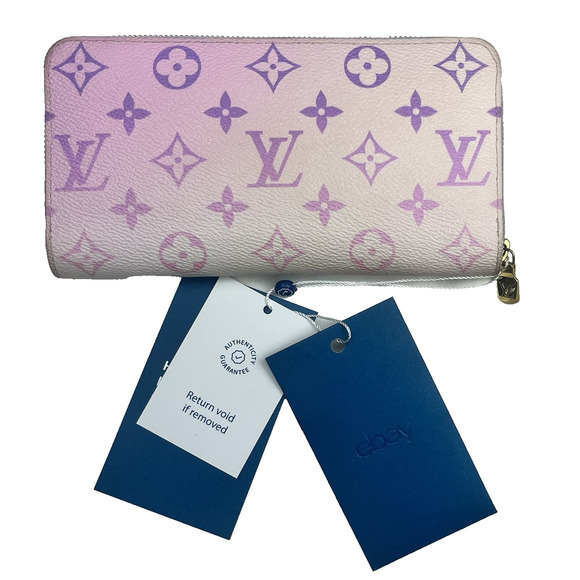 Louis Vuitton Sunrise Pastel Spring In The City Zippy Long Wallet Authenticated - Picture 1 of 16